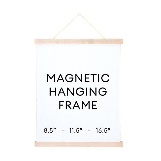 11.5" Magnetic Wood Poster Frame - DIGS