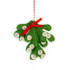 Mistletoe Felt Wool Ornament
