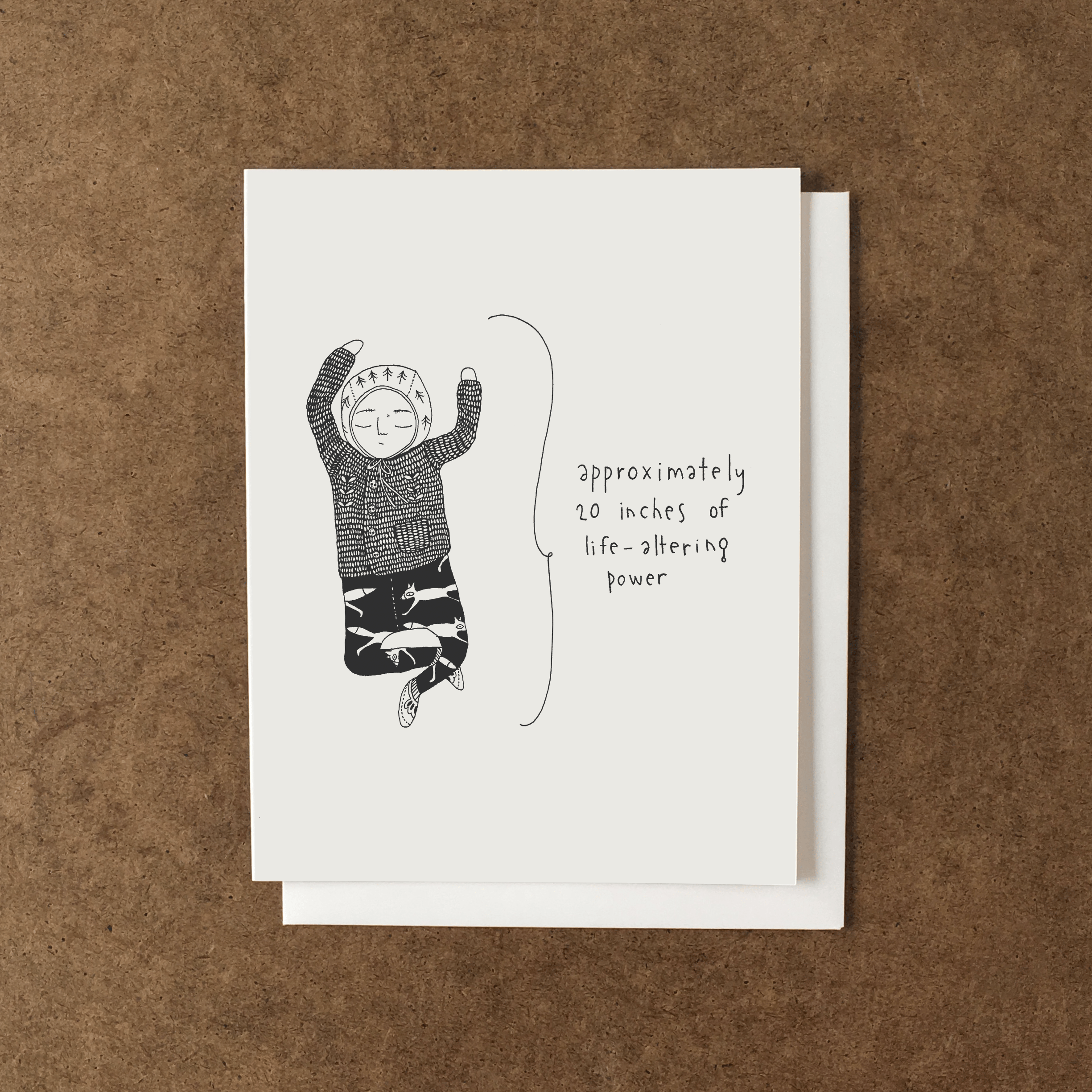 20 Inches New Baby Card - DIGS