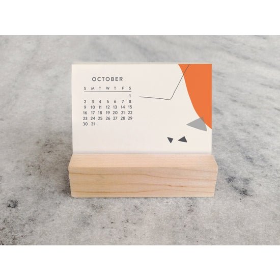 2022 Abstract Mini Desk Calendar - DIGS