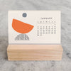 2022 Abstract Mini Desk Calendar - DIGS