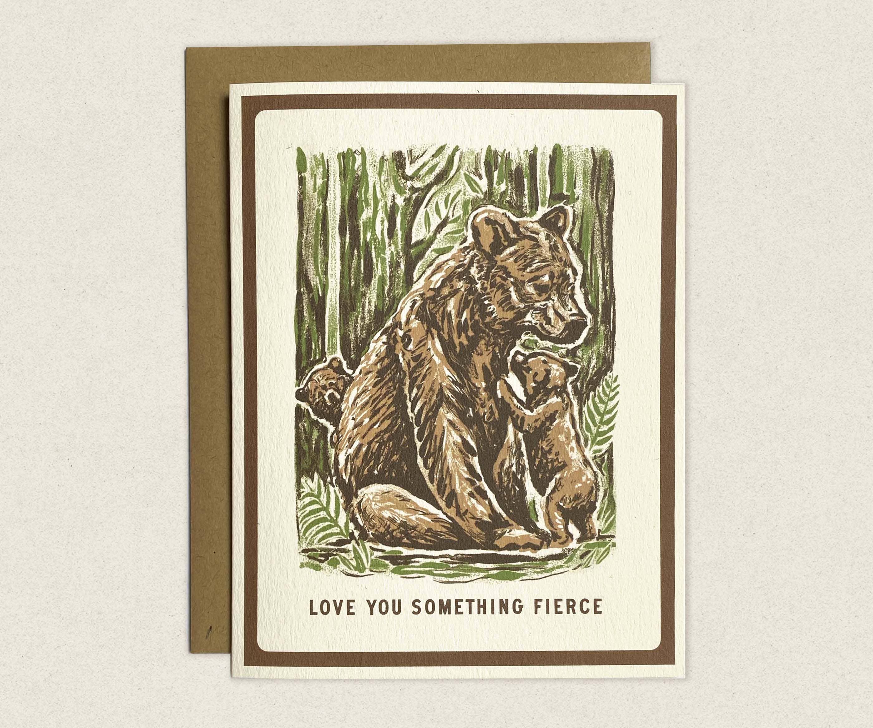 Mama Bear Love Card