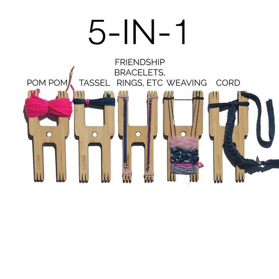 5 - IN - 1 Pom - Pom Maker: Robot Luck - DIGS