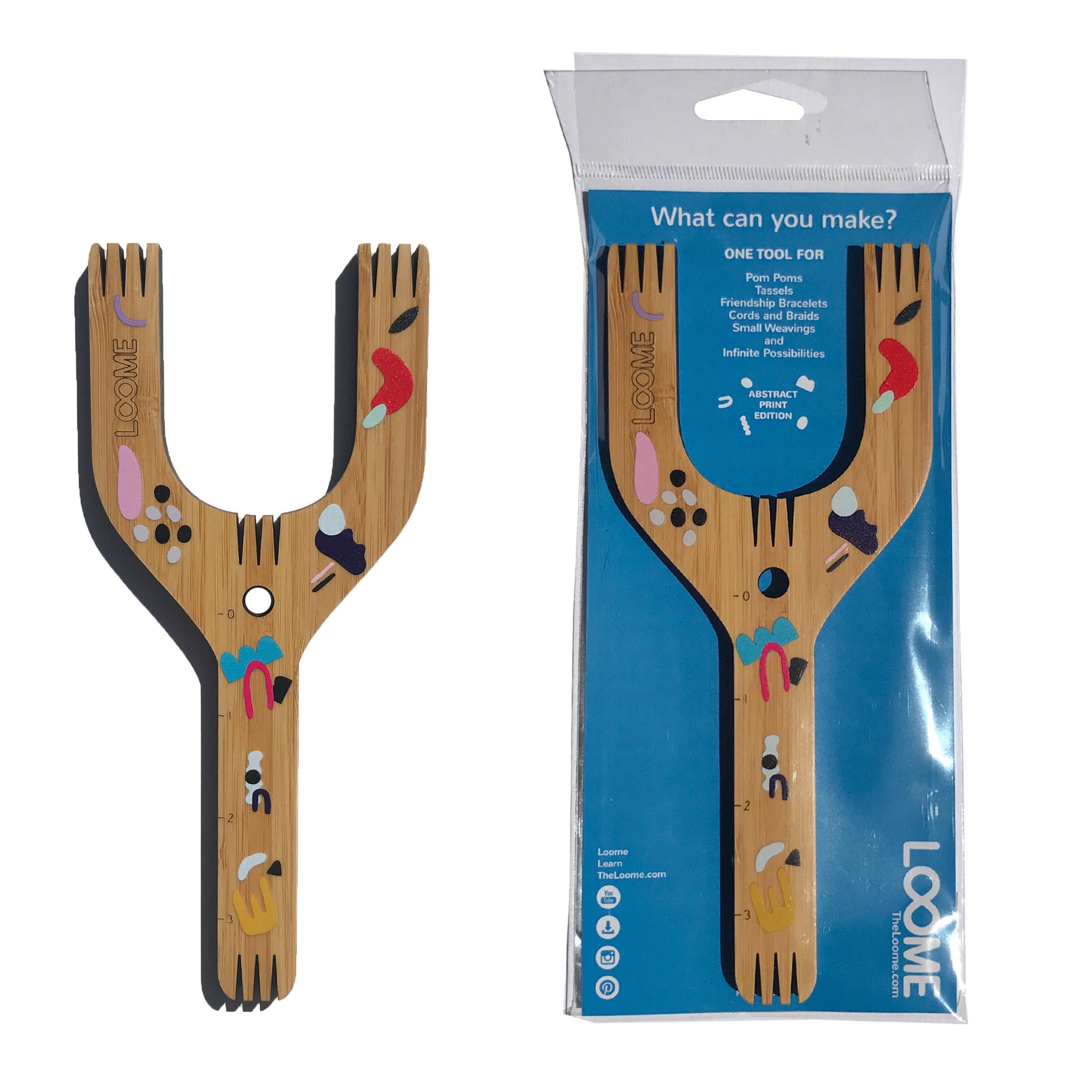 5 - IN - 1 XL Pom - Pom Maker: Abstract - DIGS