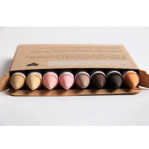 8 Skin Tones Crayons - DIGS