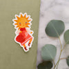 Sun Girl Sticker