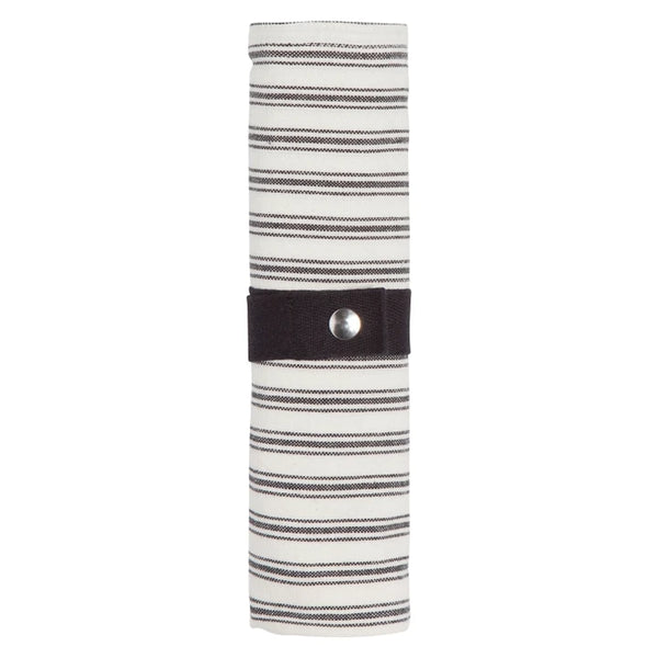 Ticking Stripe On-the-Go Roll Up Set