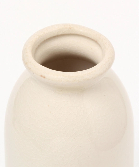 Ceramic Milk Bottle Vase