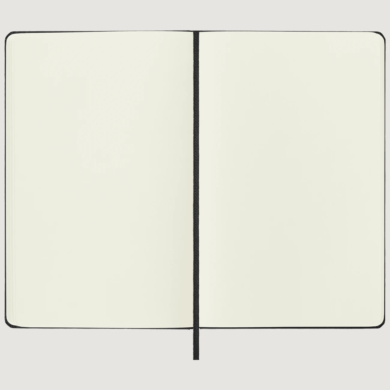 Classic Hardcover Plain Notebook: Large