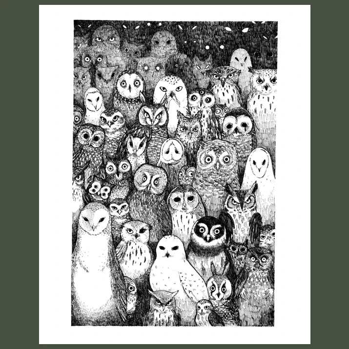 The Owls Are Not What They Seem Twin Peaks Print