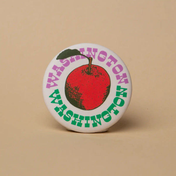 Washington Apple Button