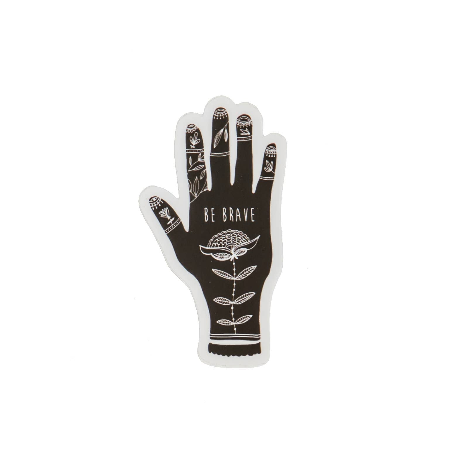 A Brave Hand Vinyl Sticker - DIGS