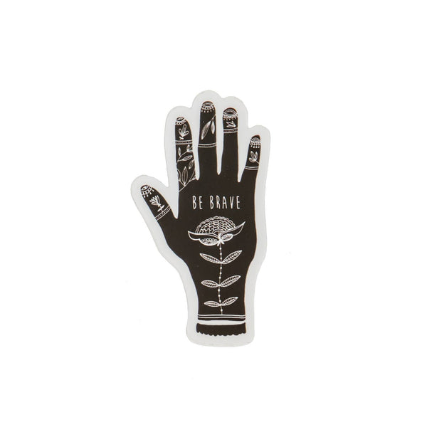 A Brave Hand Vinyl Sticker - DIGS