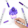 ABT PRO Alcohol - Based Art Markers: Purple Tones 5 - Pack - DIGS