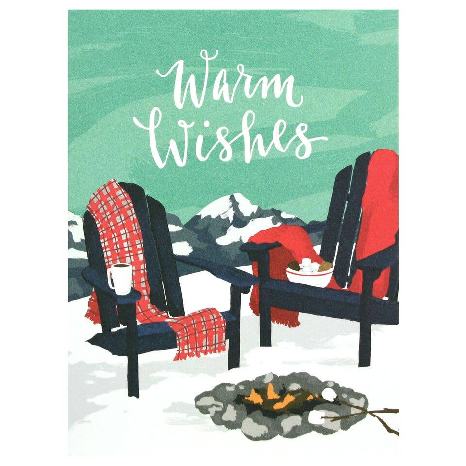 Adirondack Chairs Holiday Card - DIGS