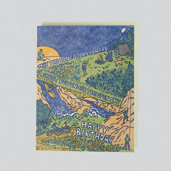 Adventure Birthday Card - DIGS