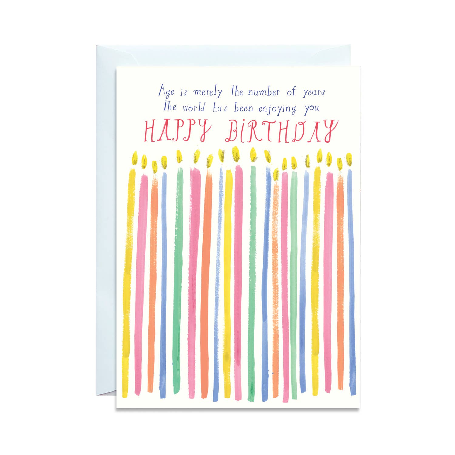 Age is a Number Birthday Card - DIGS