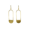 Aliya Earrings: Gold