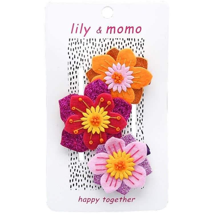 Aloha Flowers Hair Clips - DIGS