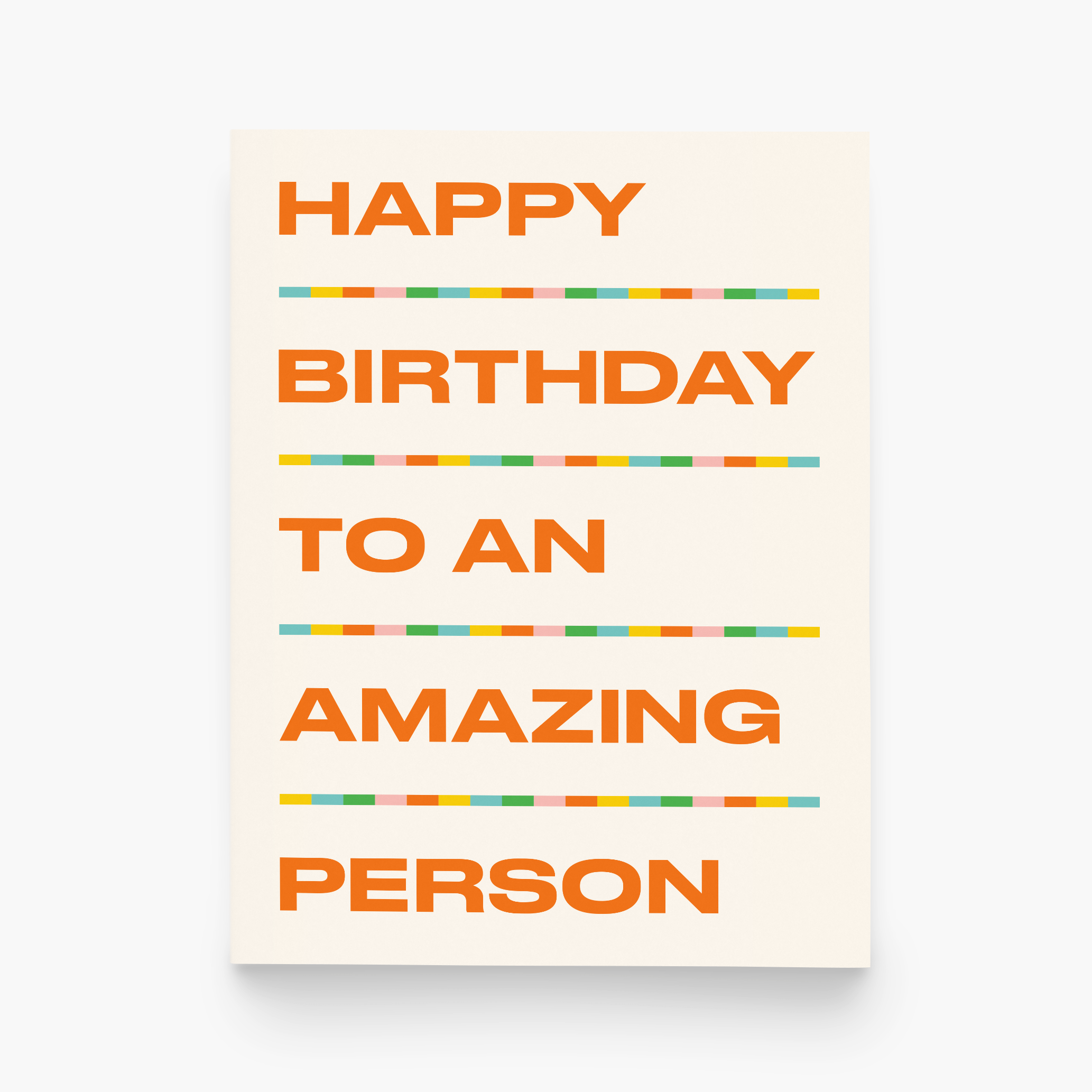 Amazing Person Birthday Card - DIGS