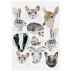 Animal Friends Tattoo Sheet - DIGS
