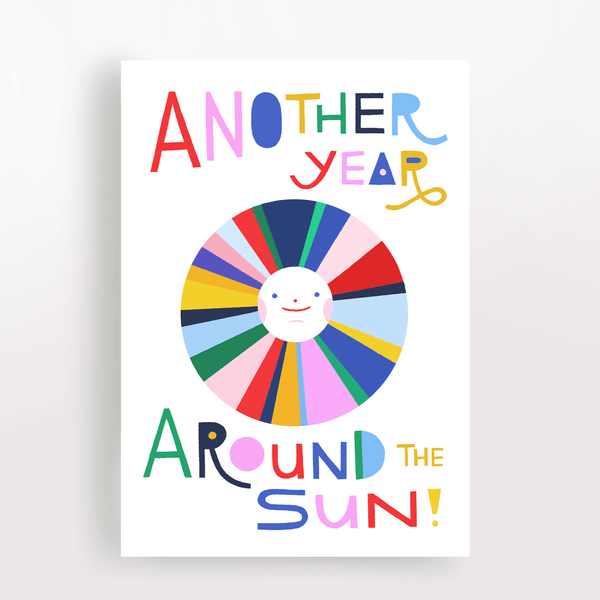 Another Year Around the Sun Card - DIGS