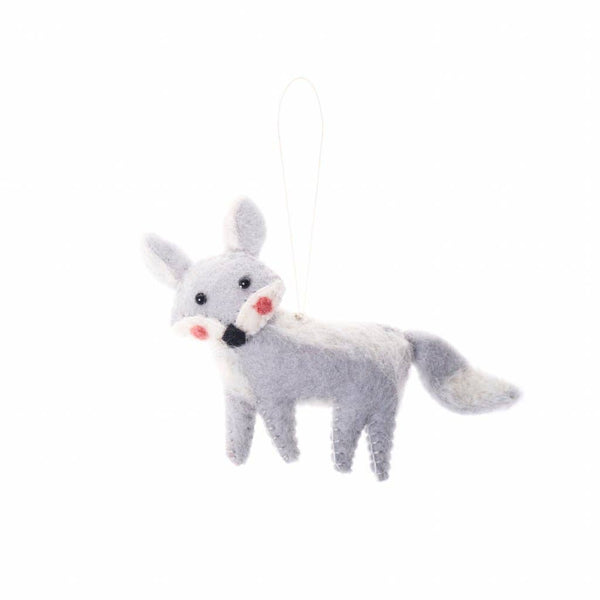 Arctic Fox Animal Ornament - DIGS