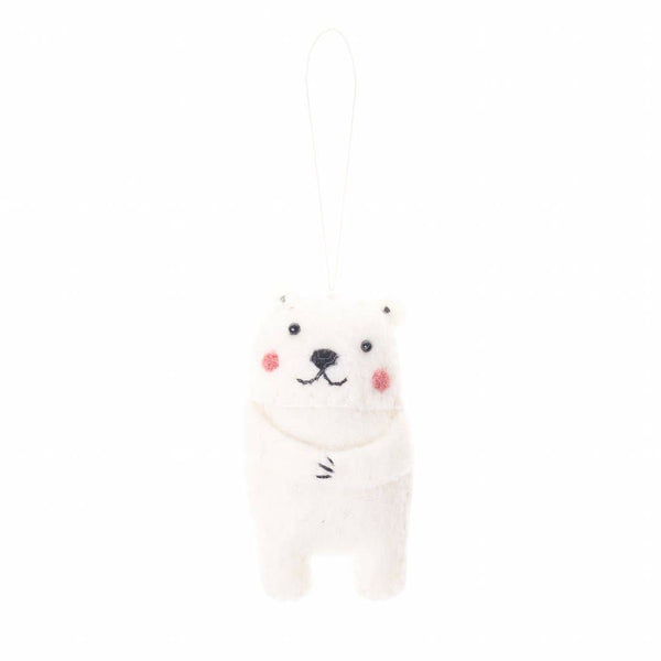 Arctic Polar Bear Ornament - DIGS