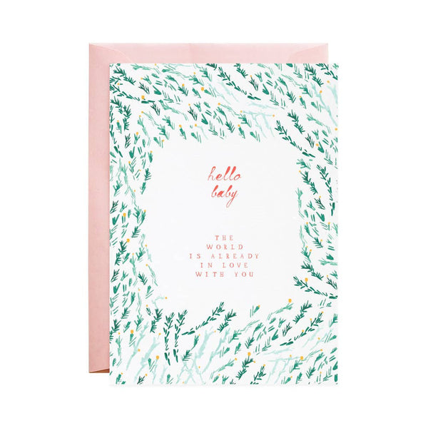 Baby and the World Card - DIGS