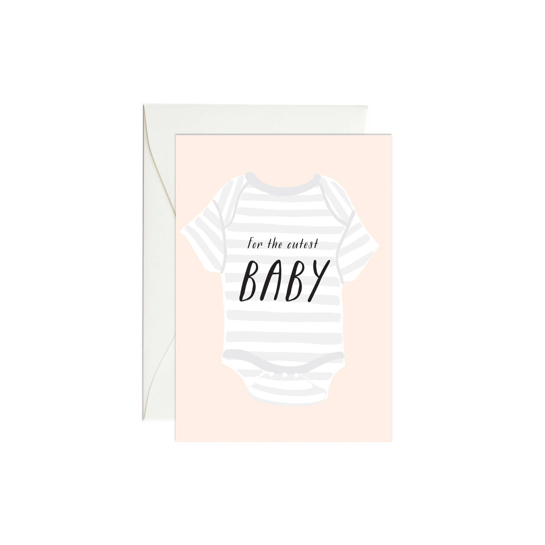Baby Onesie Mini Enclosure Card - DIGS