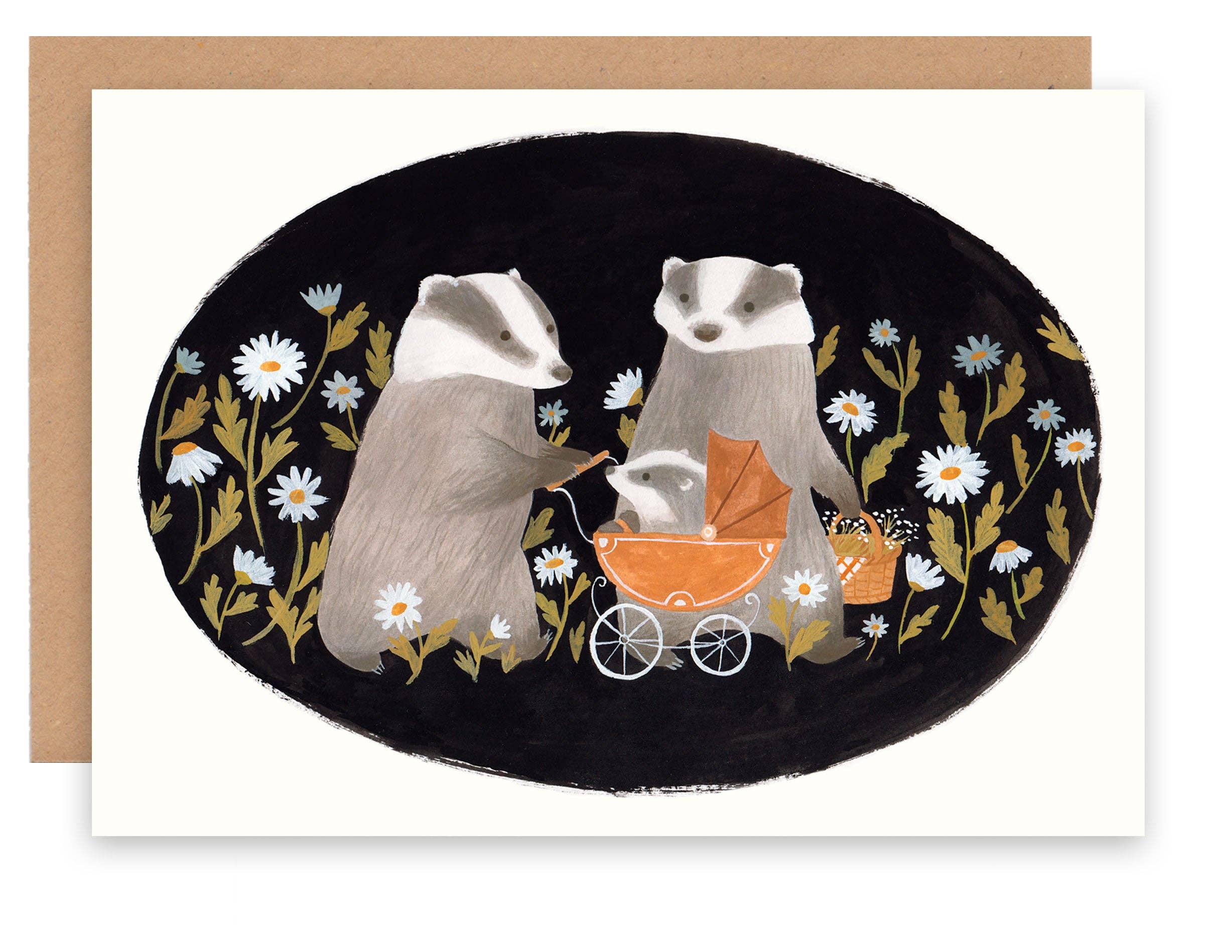 Badger Family Card - DIGS