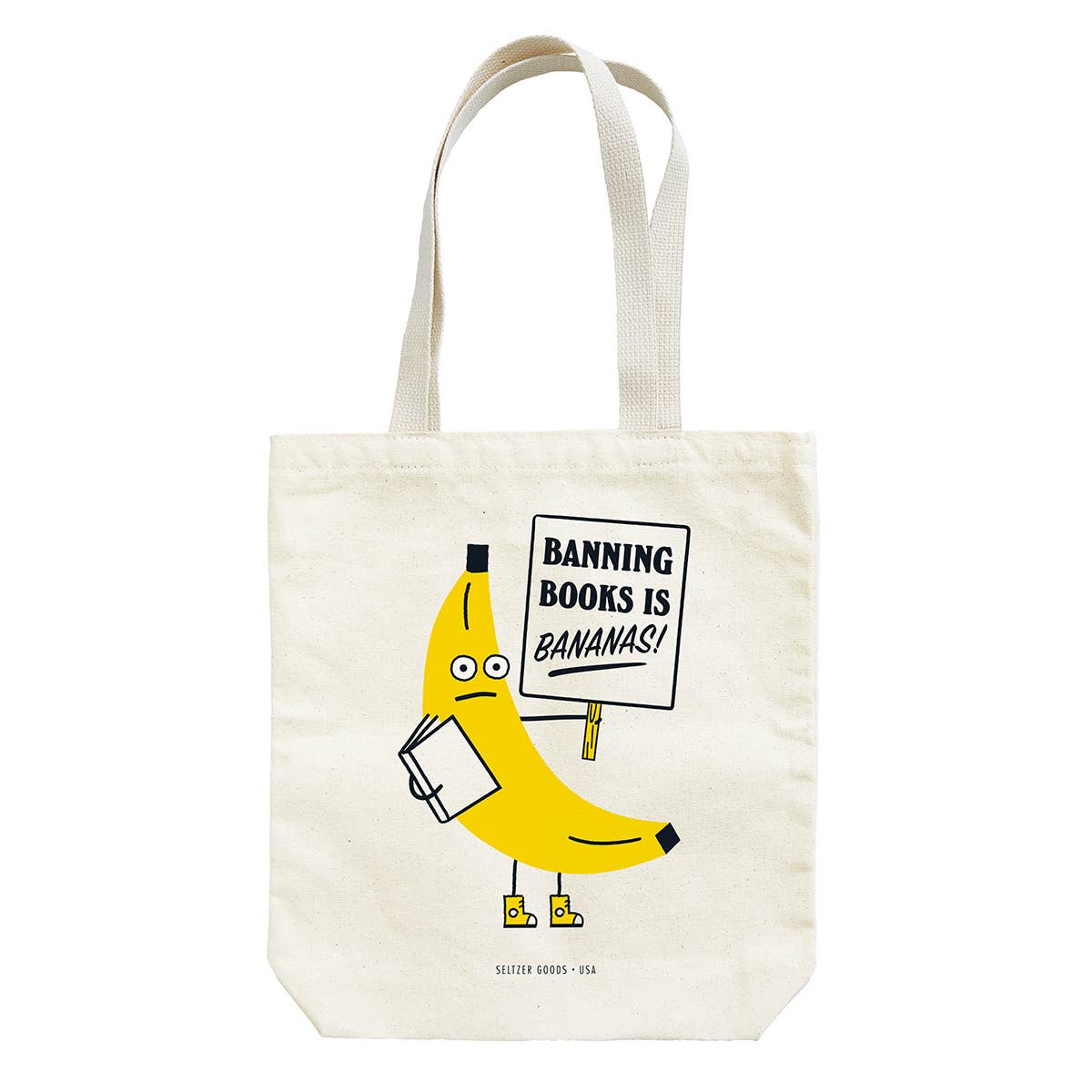 Banana Books Tote Bag - DIGS