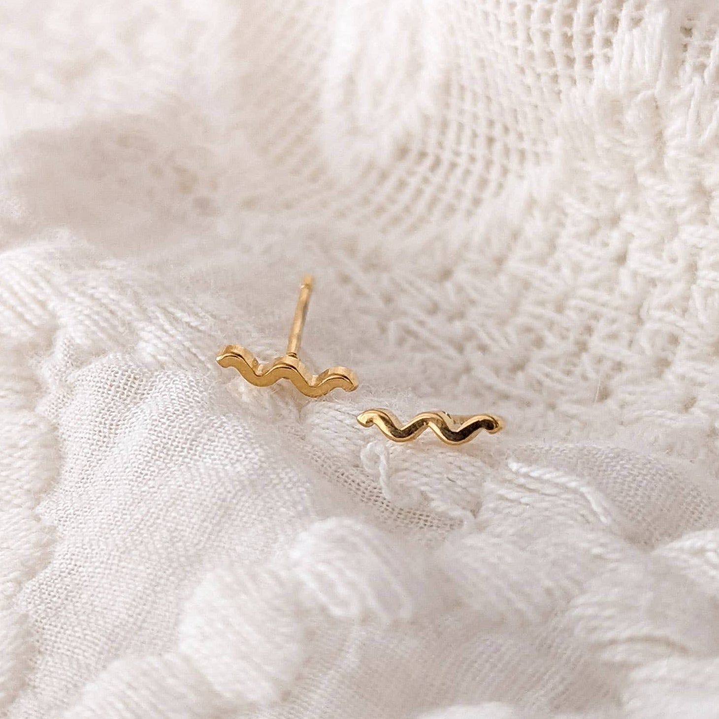 Beach Waves Stud Earring - DIGS