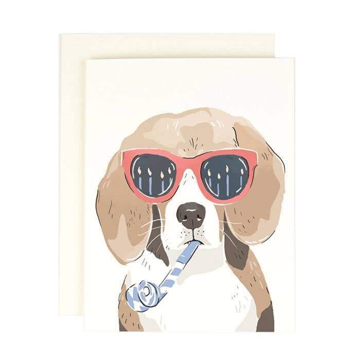 Beagle Birthday Card - DIGS
