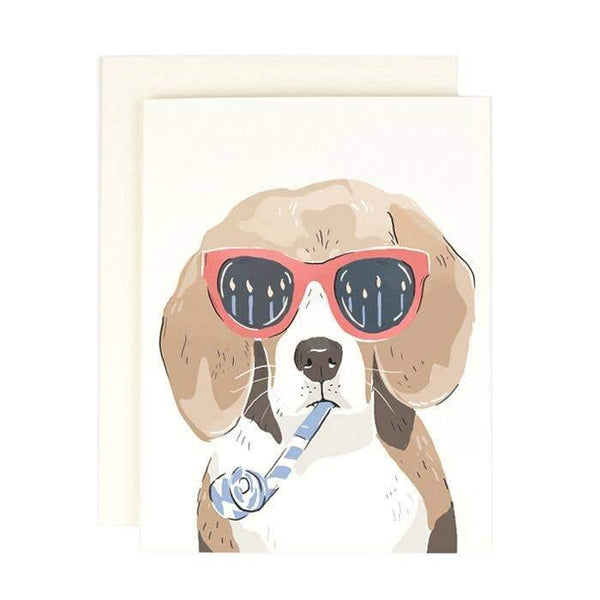 Beagle Birthday Card - DIGS