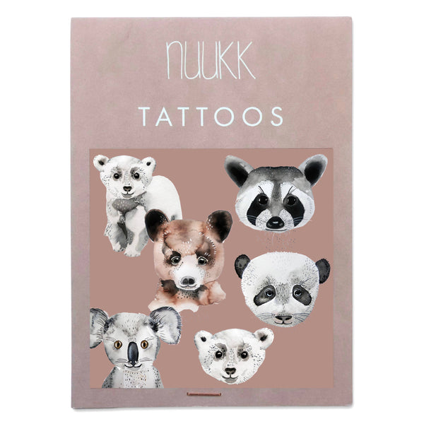Bear Tattoo Sheet - DIGS