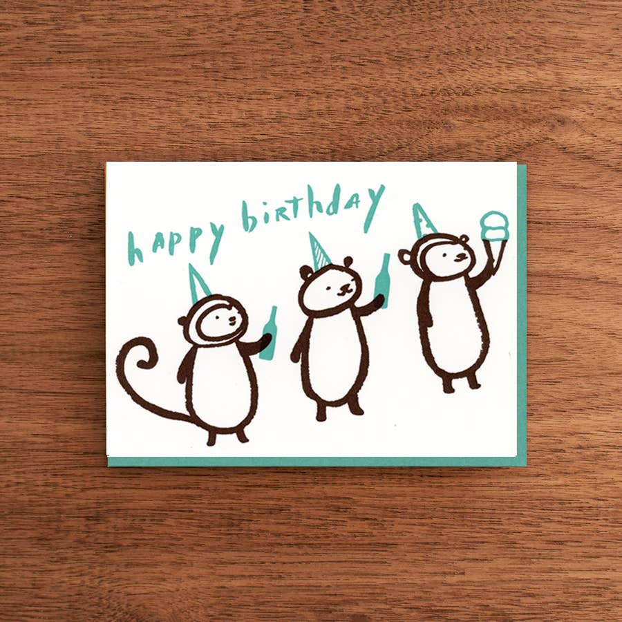 Beer and Ice Cream Toast Birthday Card - DIGS