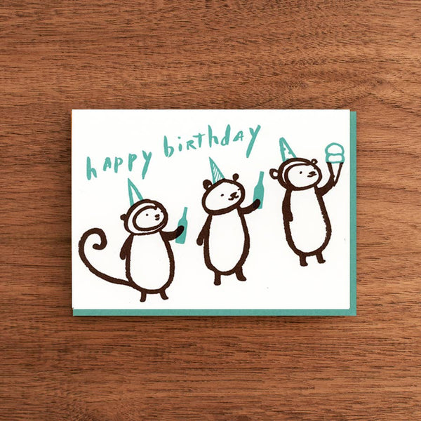 Beer and Ice Cream Toast Birthday Card - DIGS
