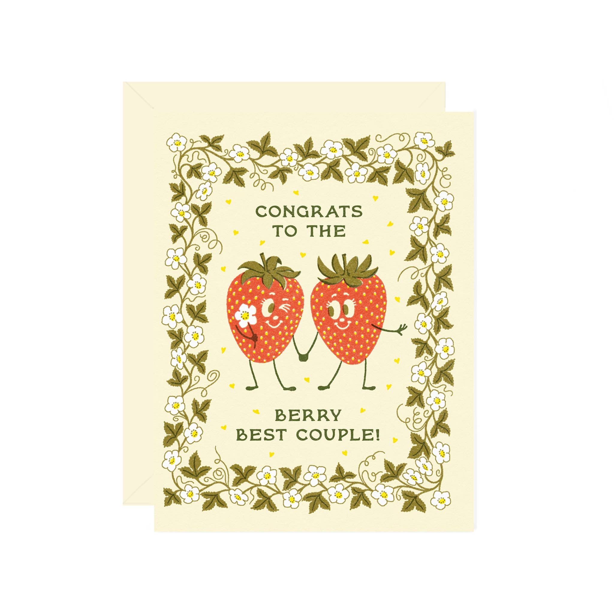 Berry Best Wedding Card - DIGS