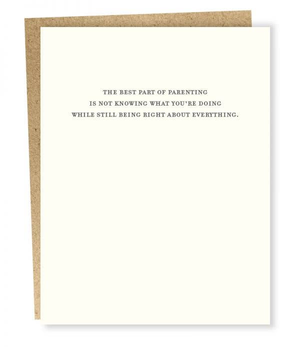 Best Part of Parenting Card - DIGS