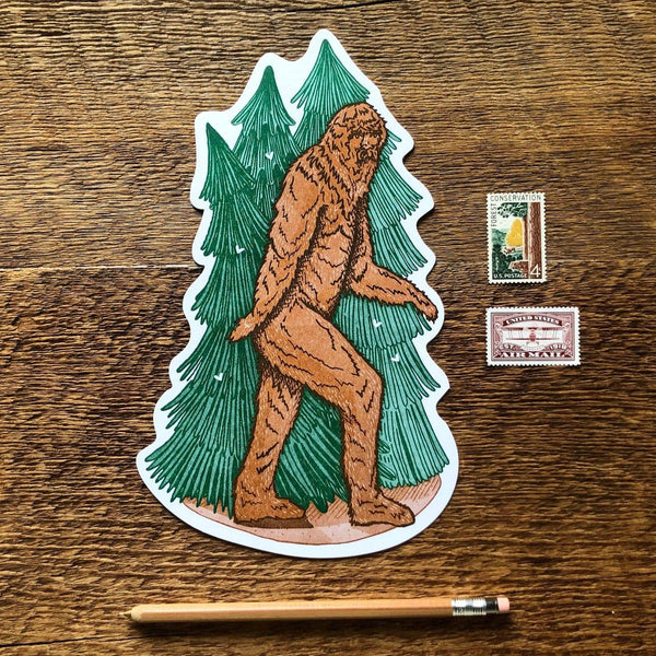 Bigfoot Postcard - DIGS