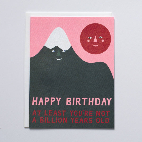 Billion Year Birthday Card - DIGS