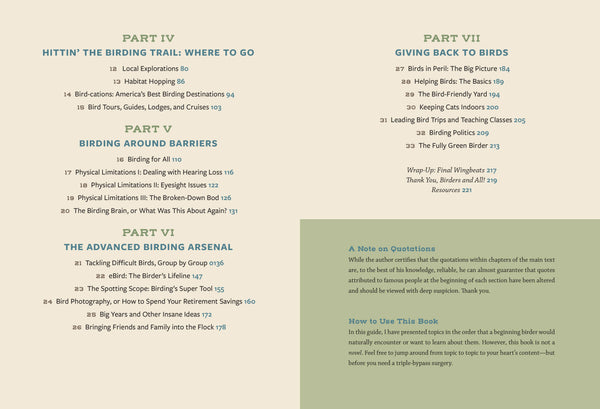 Birding for Boomers - DIGS