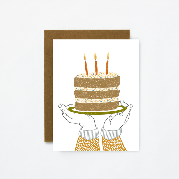 Birthday Cake Card - DIGS