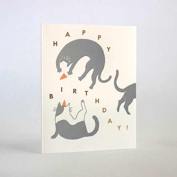Birthday Cats Card - DIGS
