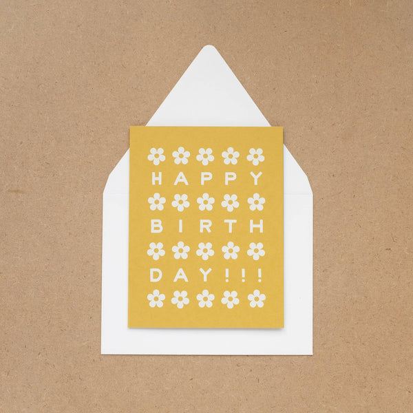 Birthday Daisies Card - DIGS