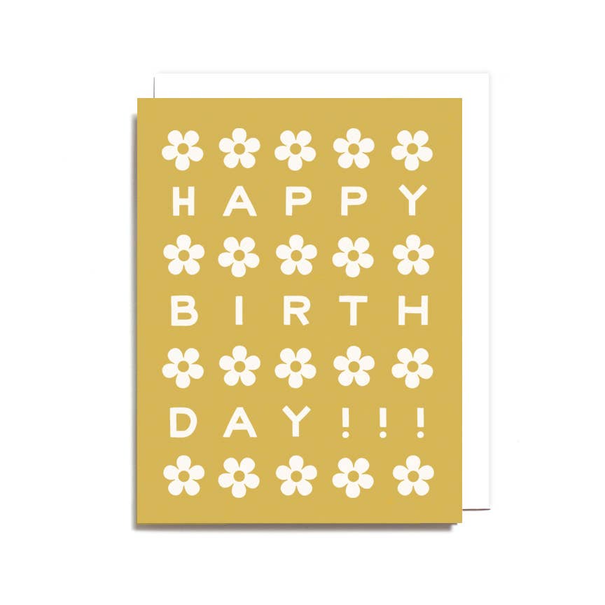 Birthday Daisies Card - DIGS