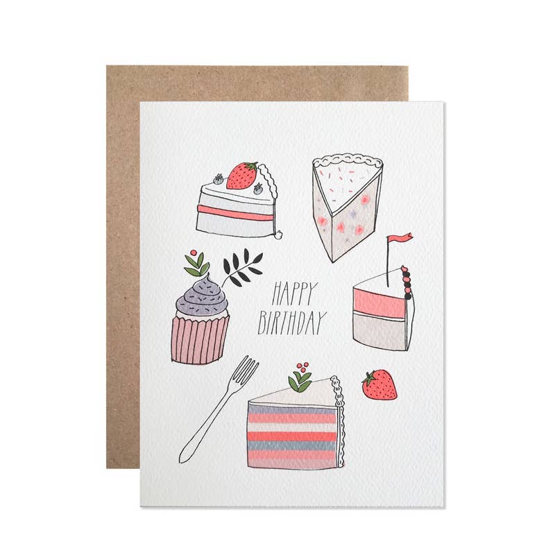 Birthday Desserts Card - DIGS