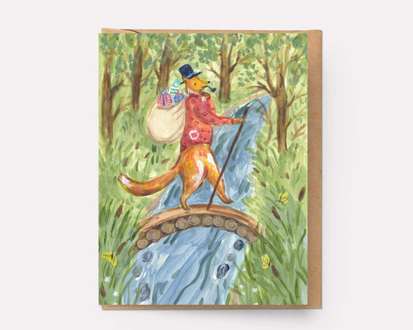 Birthday Fox Card - DIGS