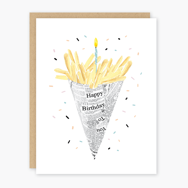 Birthday Fries Card - DIGS